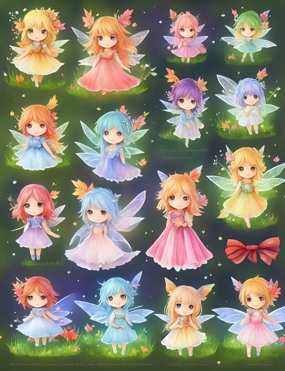 Просто маленькие феечки)