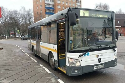    Новый автобус ЛиАЗ на маршруте № 8 в Раменском © Пресс-служба Министерства транспорта и дорожной инфраструктуры Московской области