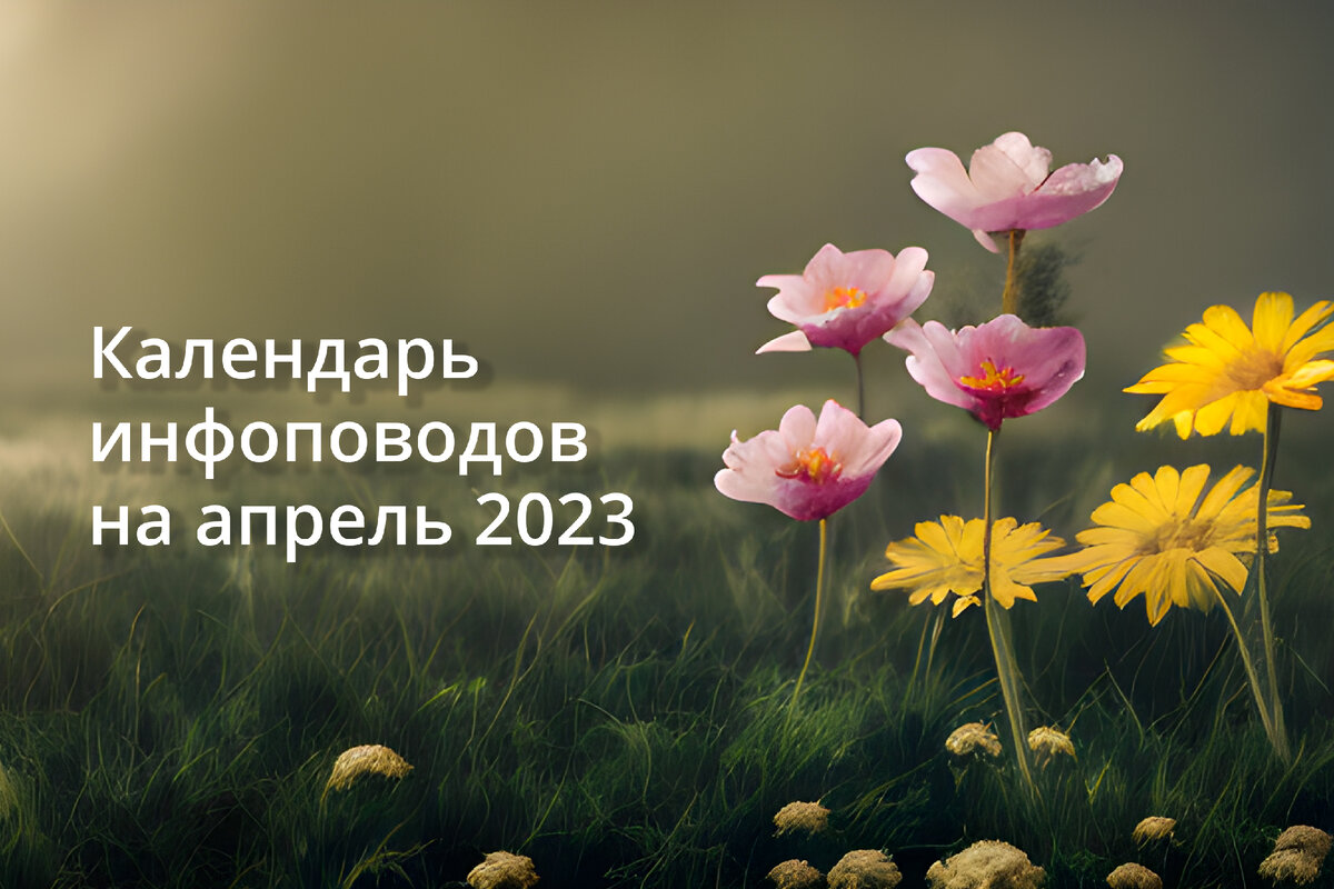 Календарь инфоповодов на апрель 2023 года | Денис Каримов | Дзен