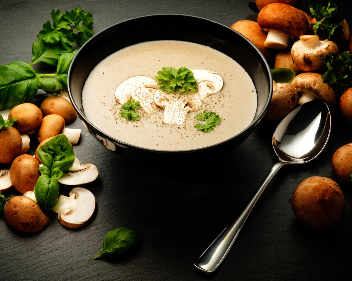 Вкуснейшие грибной крем-суп из шампиньонов - рецепт с фотографиями - Patee. Рецепты