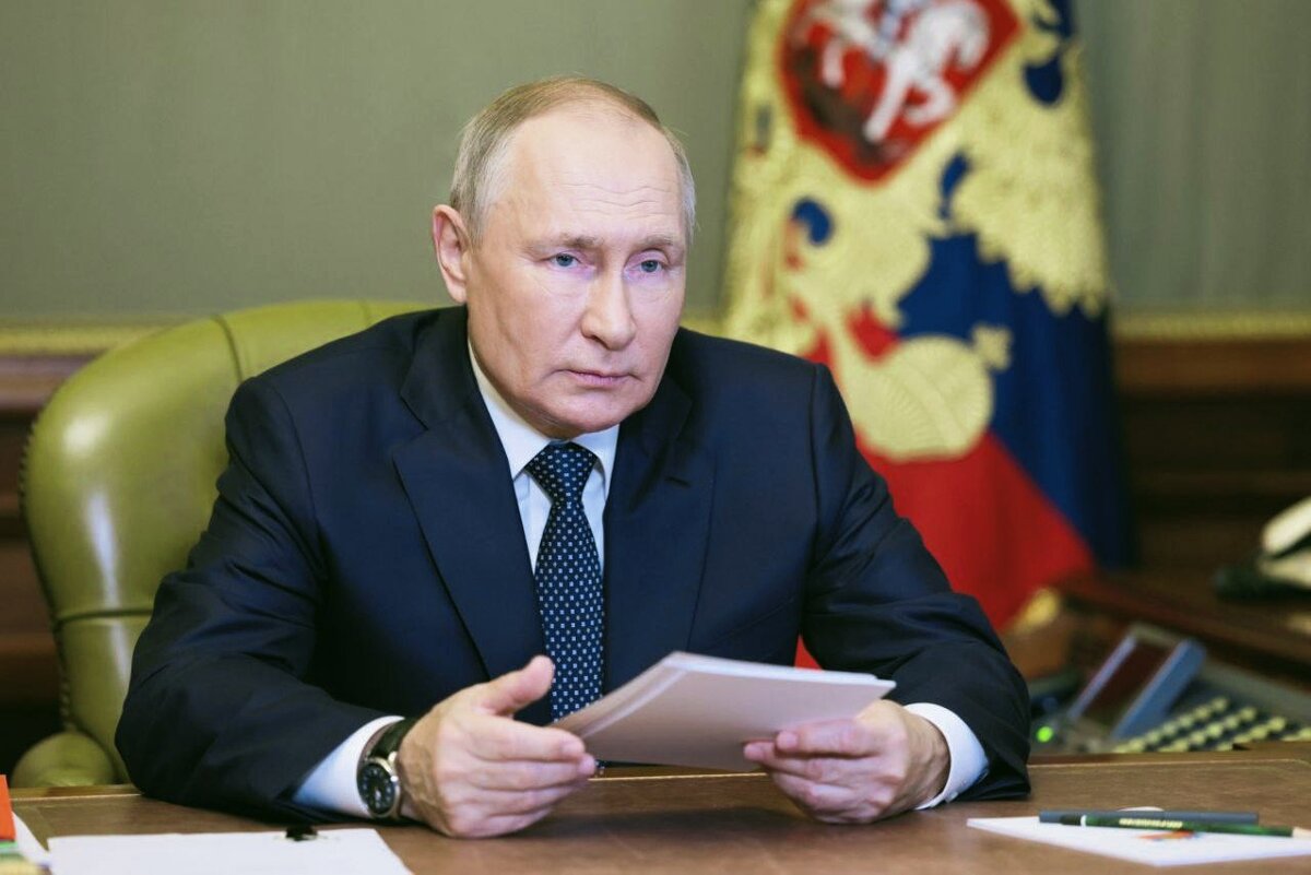 Из открытых источников в интернете. Президент РФ В.Путин.