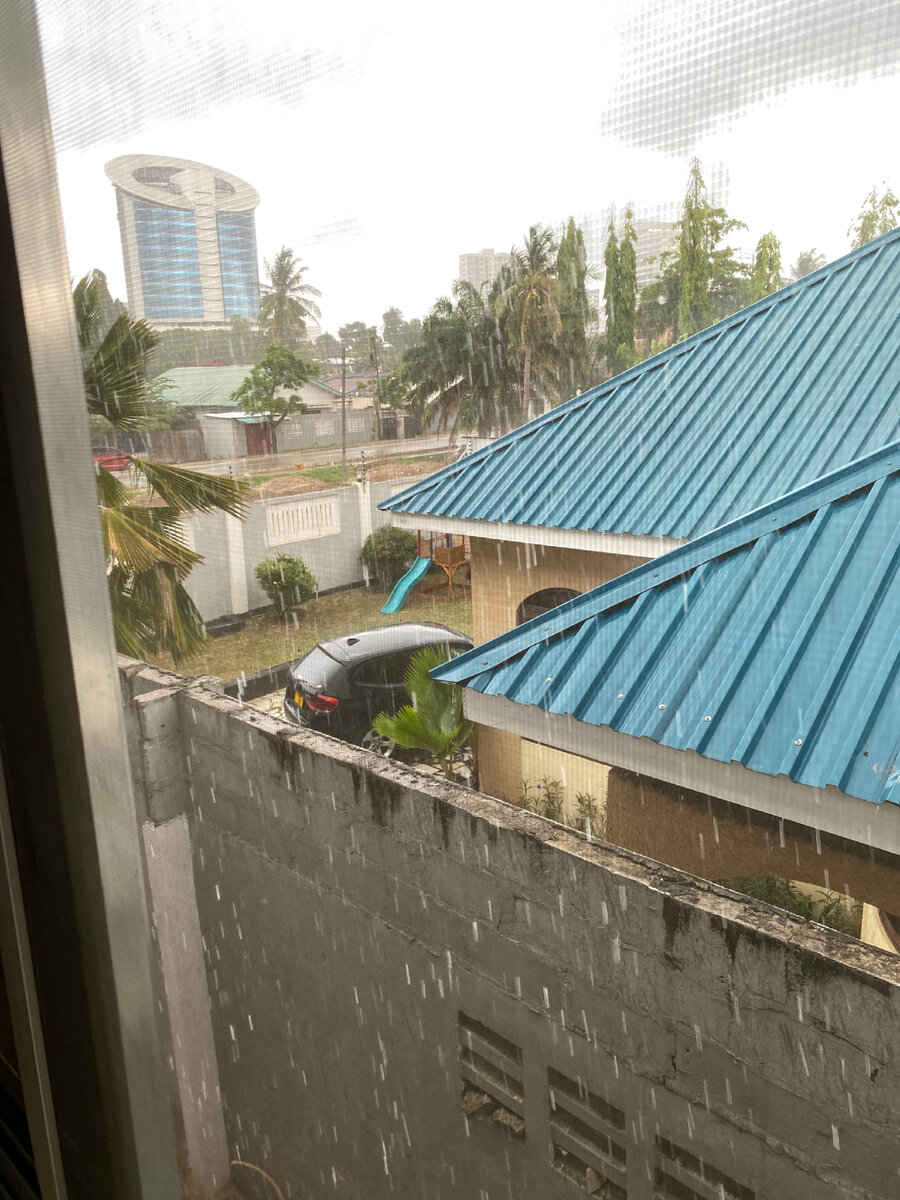 Дождь за окном