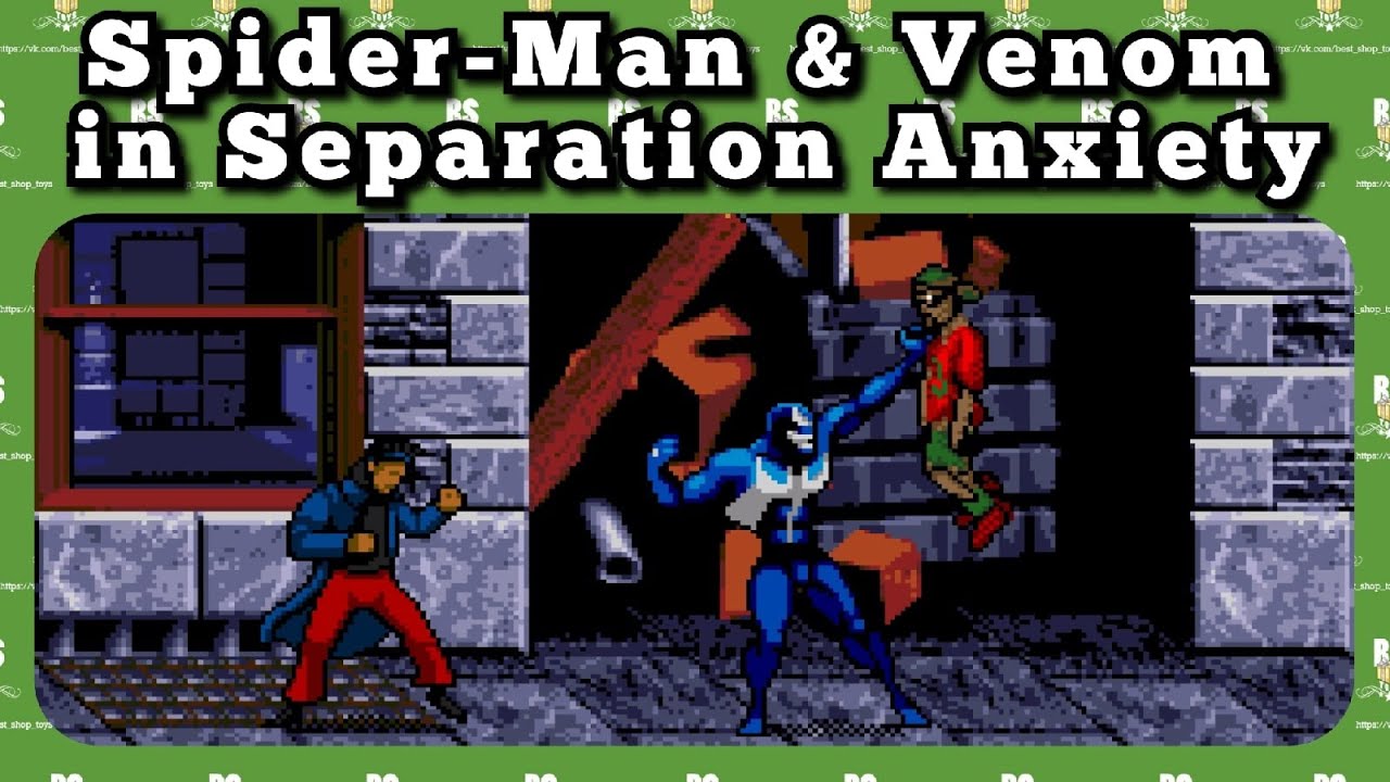 Spider-Man & Venom Separation Anxiety (Sega MegaDrive/Genesis)