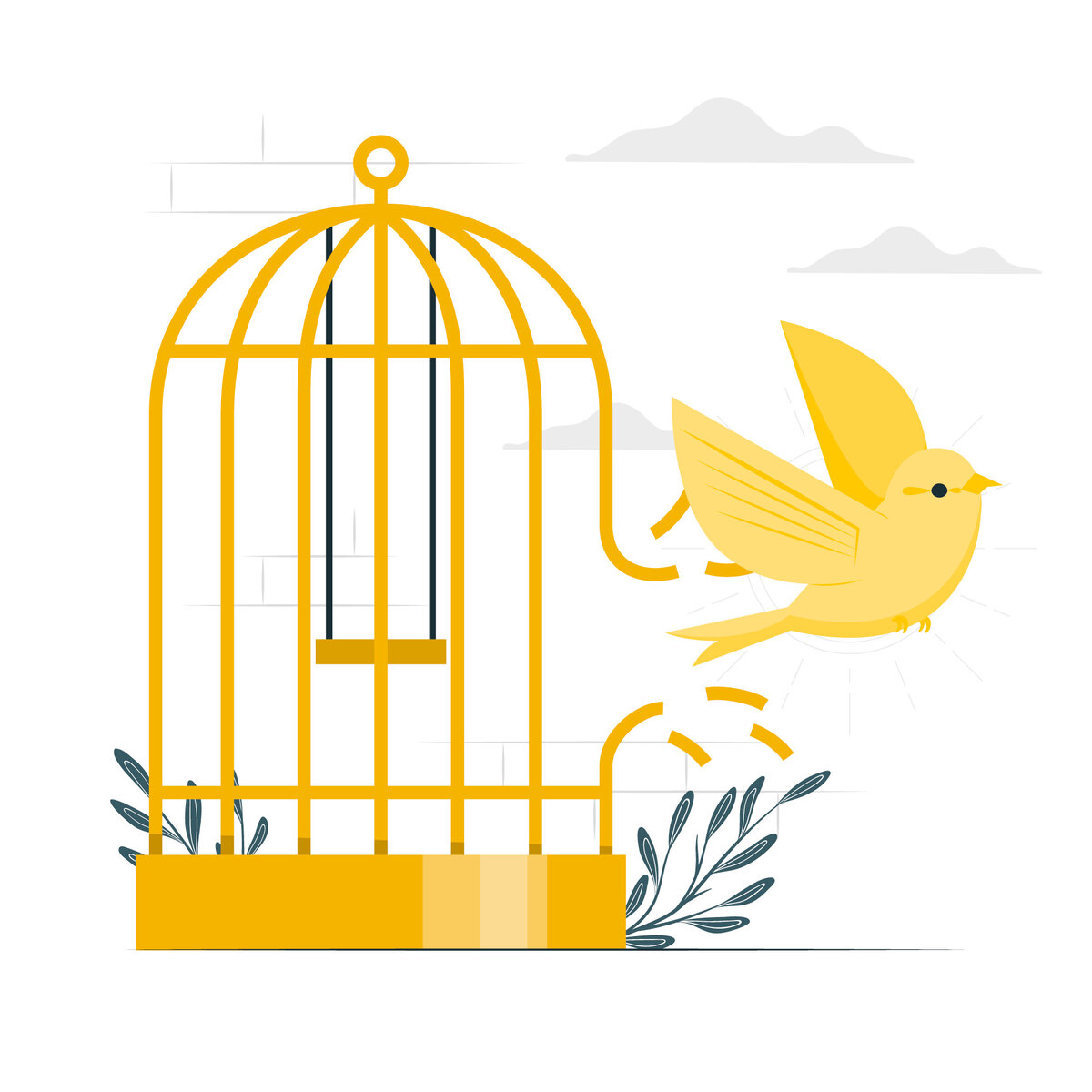 <a href="https://ru.freepik.com/free-vector/bird-breaking-out-of-cage-concept-illustration_38321954.htm#page=2&query=%D0%B7%D0%BE%D0%BB%D0%BE%D1%82%D0%B0%D1%8F%20%D0%BA%D0%BB%D0%B5%D1%82%D0%BA%D0%B0%20%D0%B4%D0%BB%D1%8F%20%D0%BF%D1%82%D0%B8%D1%86%D1%8B&position=2&from_view=search&track=ais">Изображение от storyset</a> на Freepik