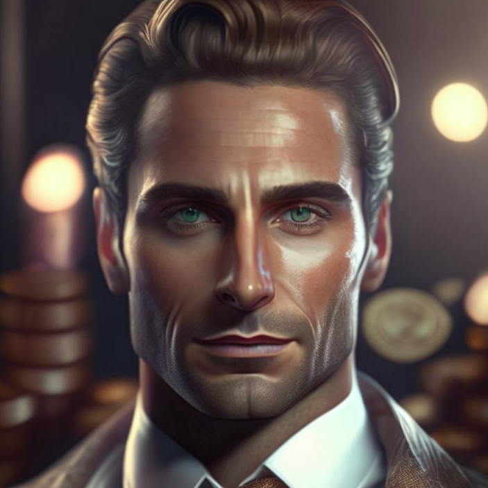 Иллюстрация: джентльмен ожидает встречи