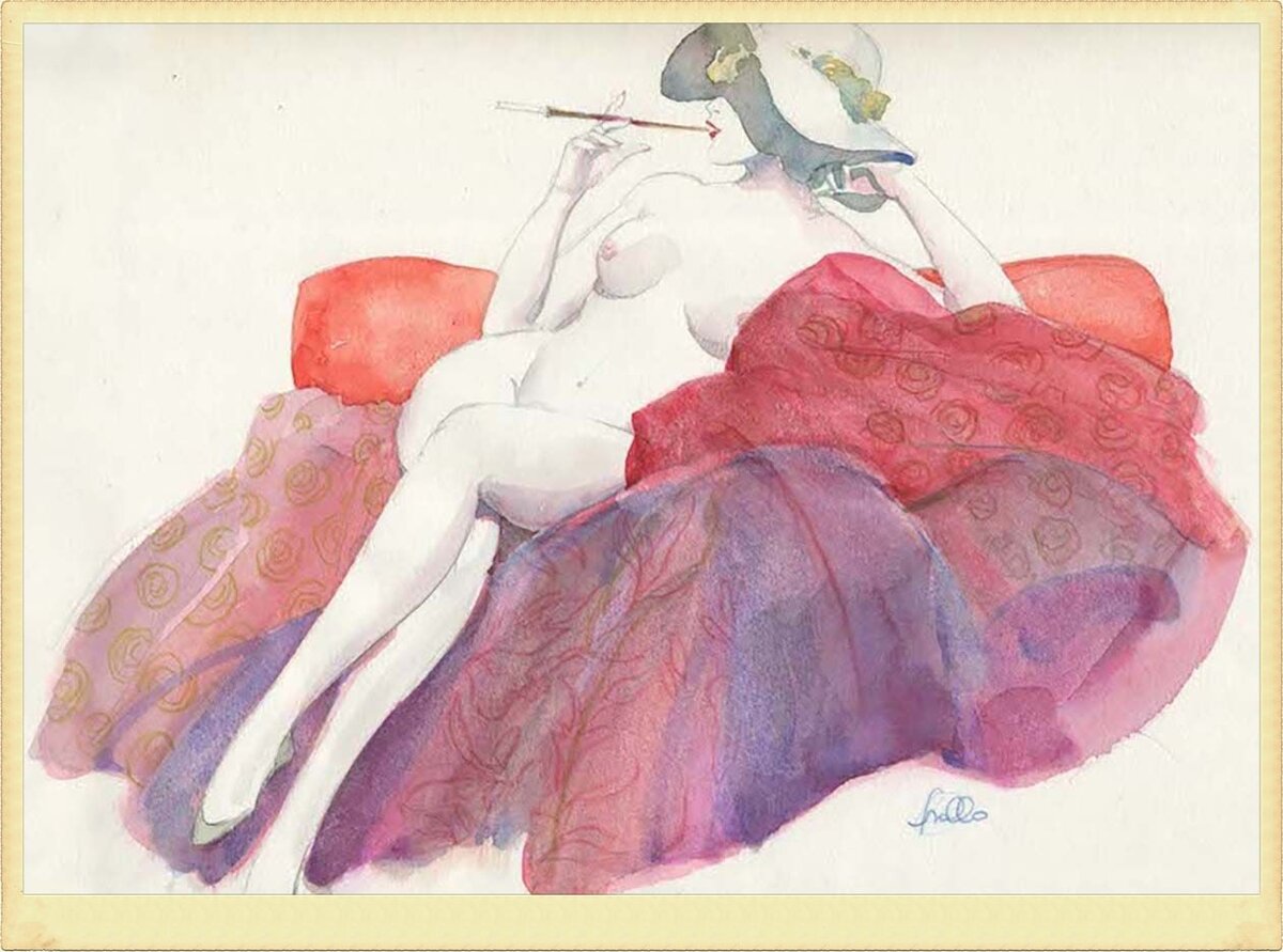 Леон Фролло (Leone Frollo). Стильная софа