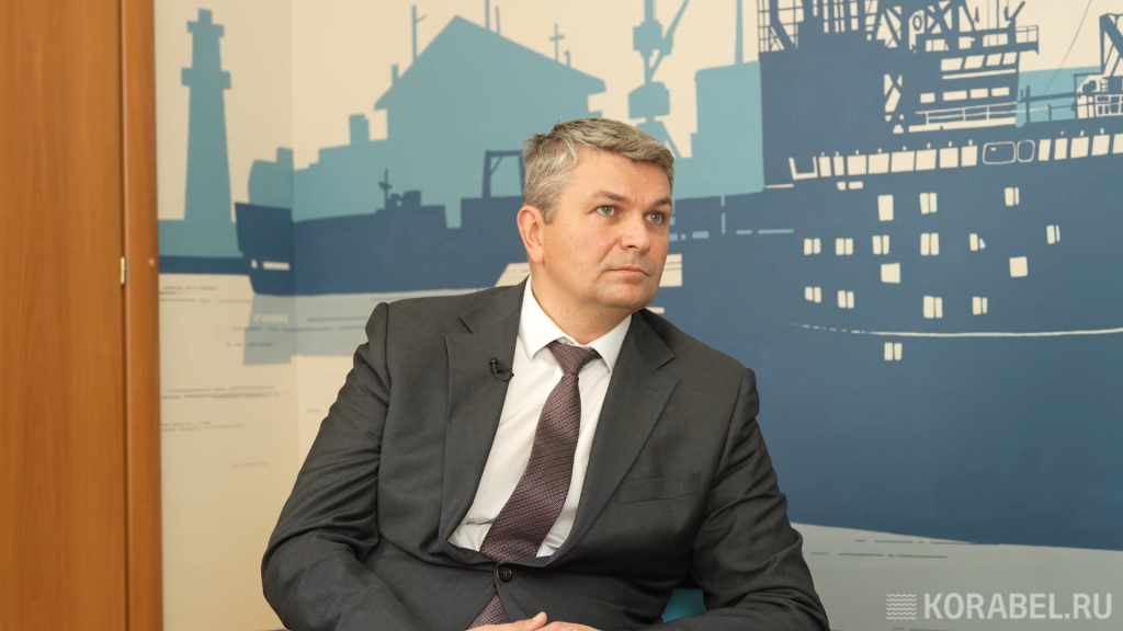 Заместитель Генерального директора по флоту ФГУП "Росморпорт" Василий Стругов / Фото: Корабел.ру  📷
