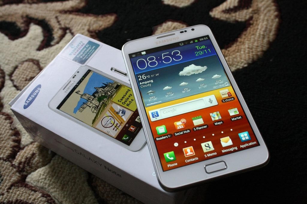 Galaxy note gt