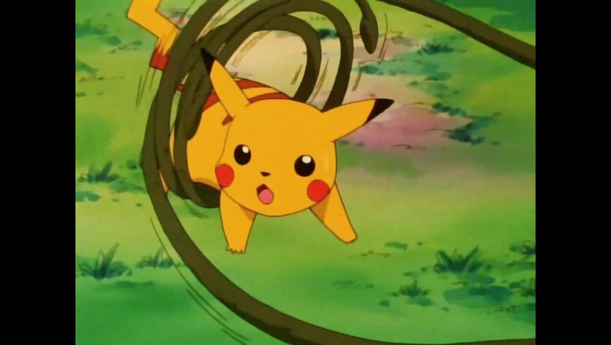 Кадры из мультфильма «Покемон»