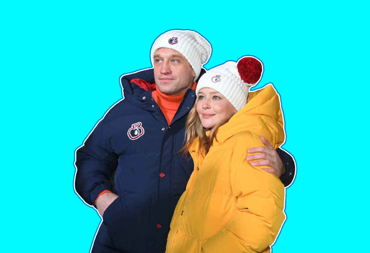 Михаил Тройник и Юлия Пересильд. Фото: Komsomolskaya Pravda/Global Look Press, коллаж Даниила Опарина/РКП