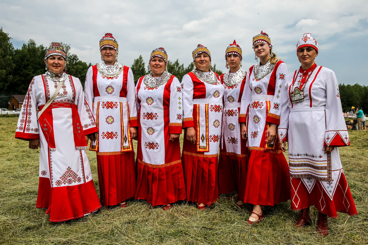 Костюмы чувашского народа картинки