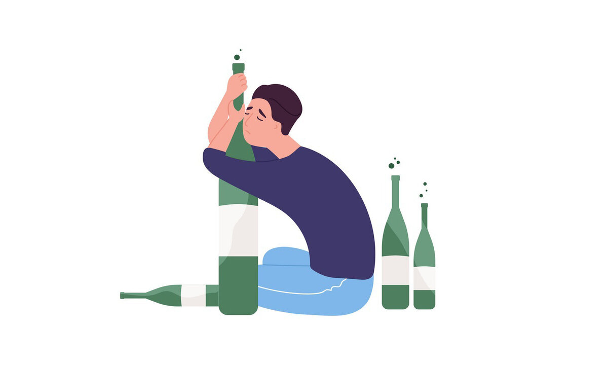 Алкоголизм.