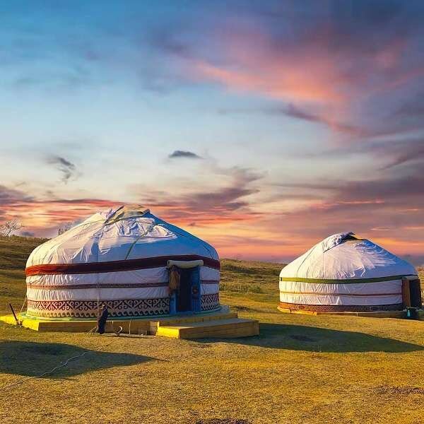 юрты - жилище кочевых народов.