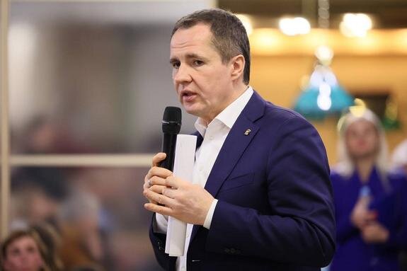    Губернатор Белгородской области Вячеслав Гладков. Фото:Telegram/t.me/vvgladkov.