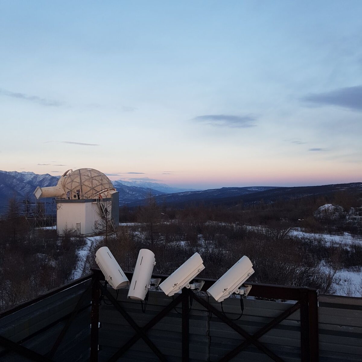 Видеокамеры, установленные в Саянской обсерватории, зафиксировали пролет болида с расстояния более 250 км