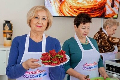    Активное долголетие, долголет © Министерство социального развития Московской области