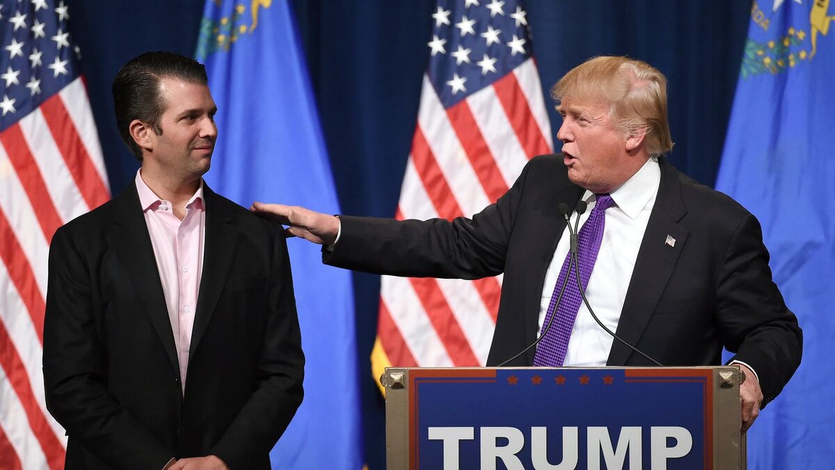 Возможно, Дональд Трамп-младший со временем примет эстафету от своего отца
