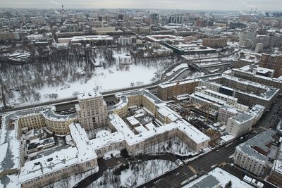    Строительство образовательного кластера МГТУ имени Н. Э. Баумана ©сайт комплекса градостроительной политики и строительства Москвы