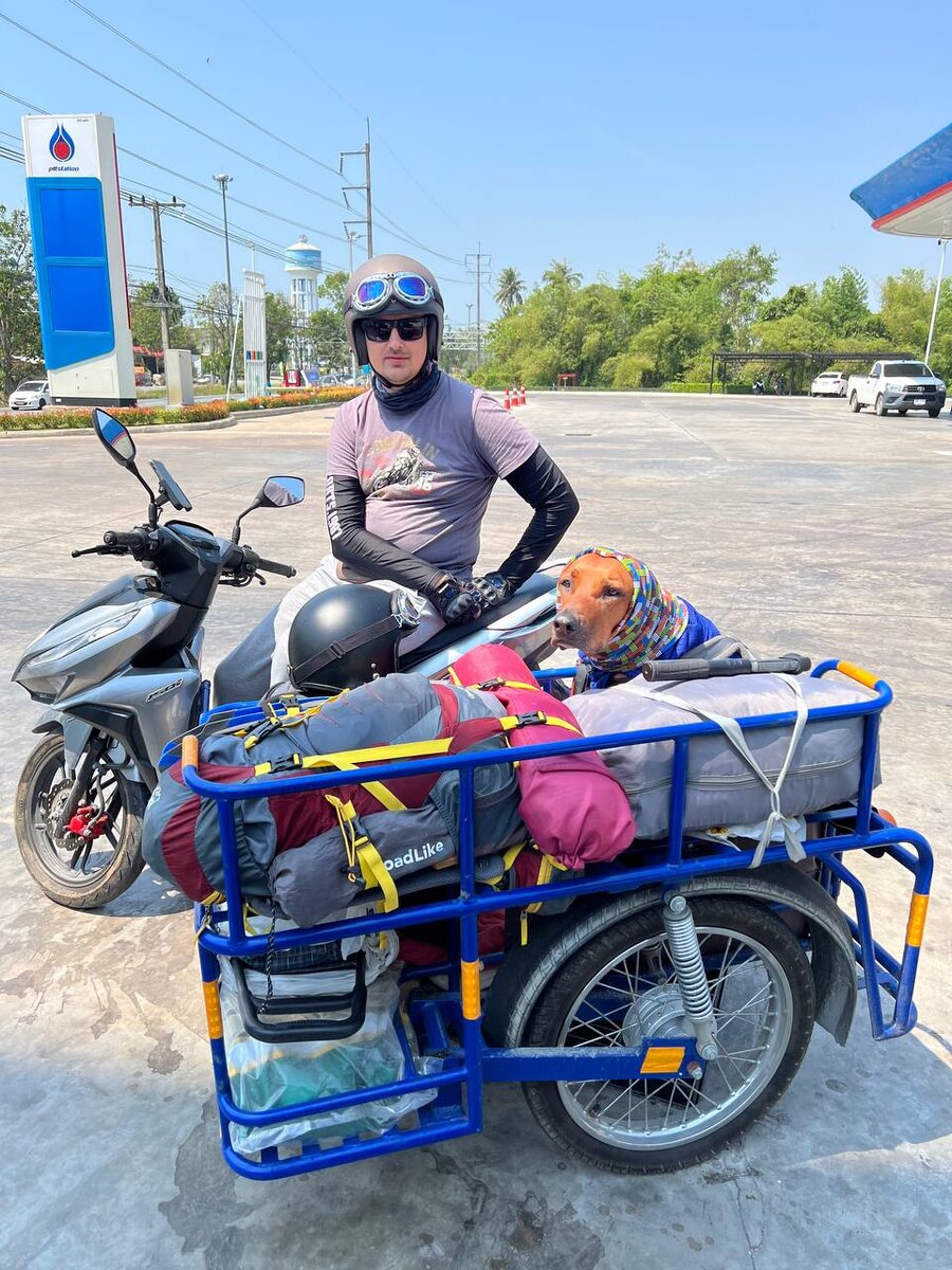 В Таиланде мы провели 3 месяца, намотали более 4 тыс км на скутере с прицепом. Хочется подытожить. Мы тут не первый раз много колесили и до этого без собаки, на скутере и на своих двоих.