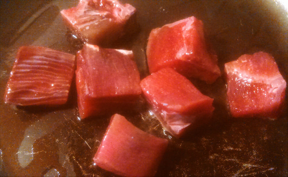 Крылья морского ската на сковороде