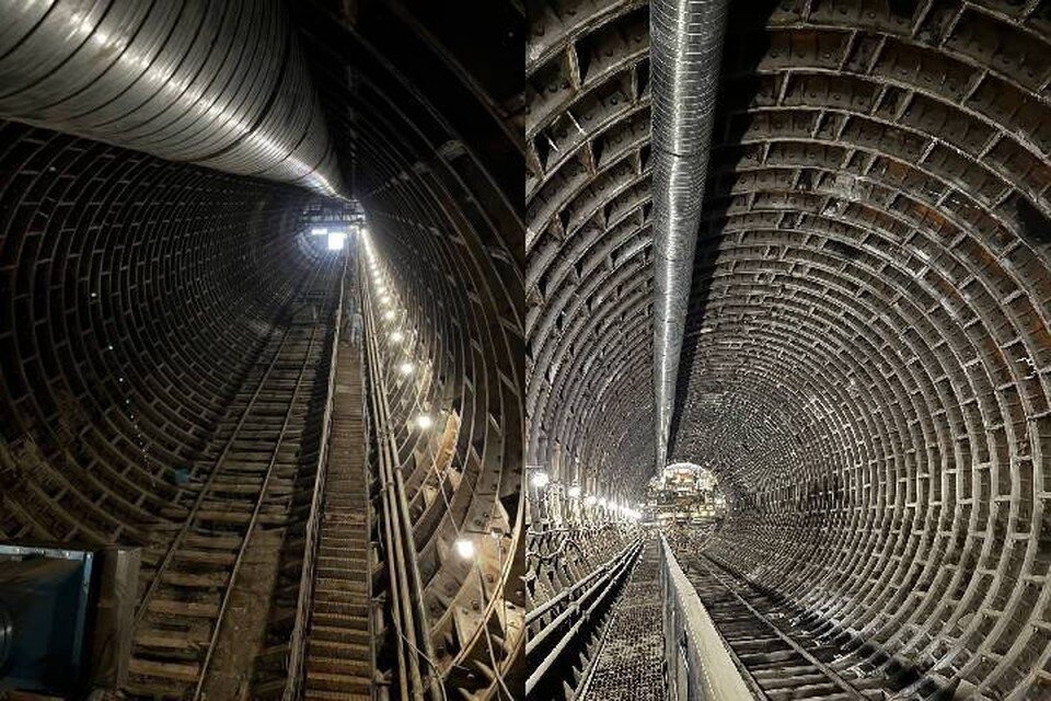     Метростроители завершили проходку наклонного хода станции «Путиловская» / Фото: Николай Линченко