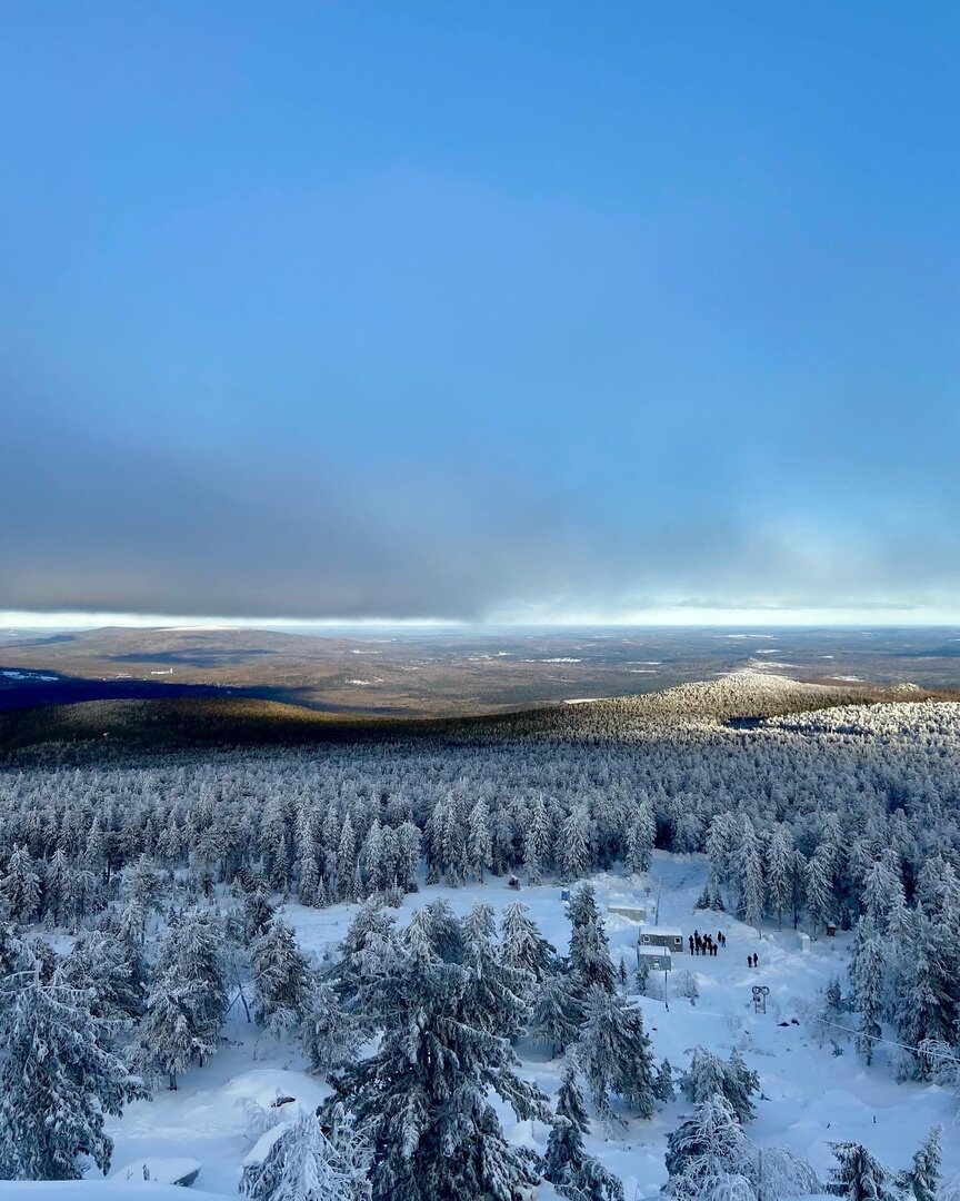 Гора Качканар горнолыжка