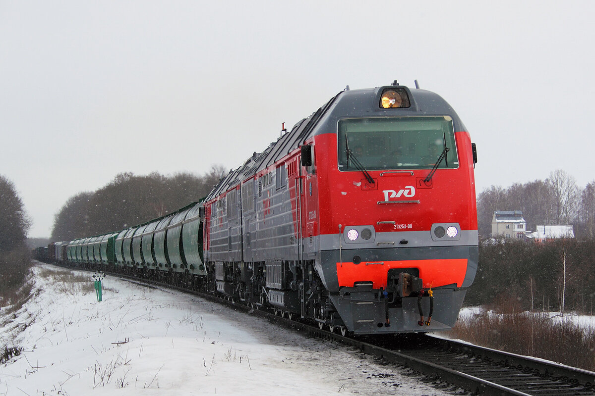 Ржд состав поезда. Локомотив Витязь 2тэ25а. 2тэ25к тепловоз. Тепловоз Витязь 2тэ25а. Поезд тепловоз 2тэ25а.