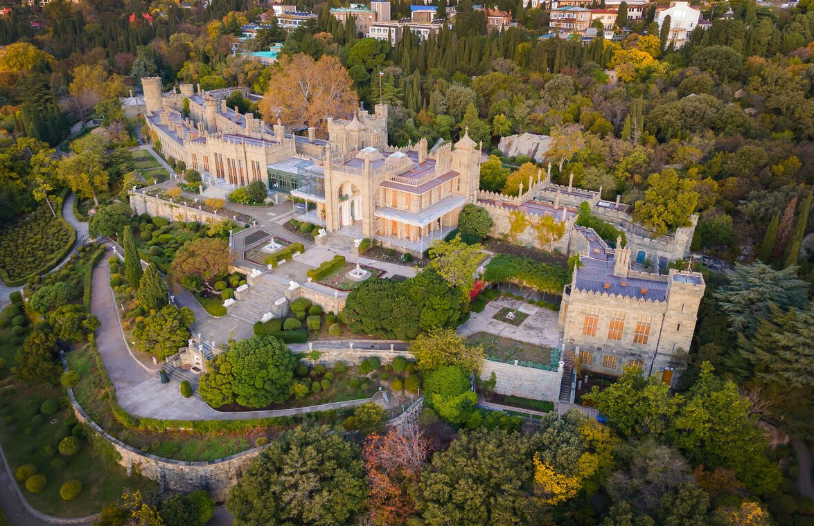 Воронцовский дворец. Крым. | Лучшие места Крыма | Дзен