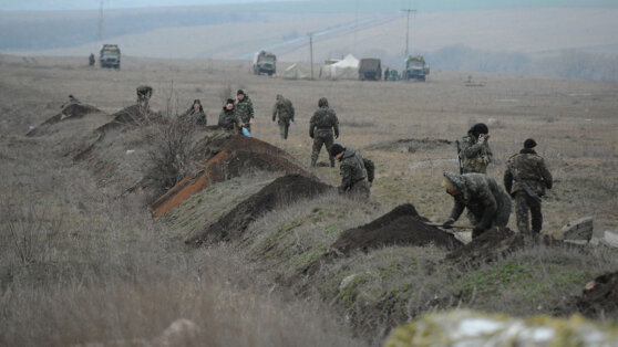    Украина строит противотанковые рвы на белорусской границе Сергей Бунеев