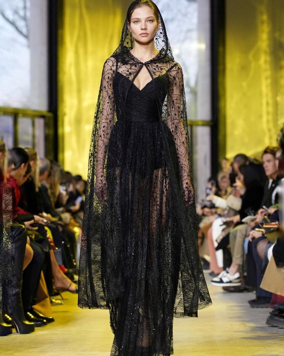    Алеся Кафельникова на подиумеСоцсети Алеси Кафельниковой