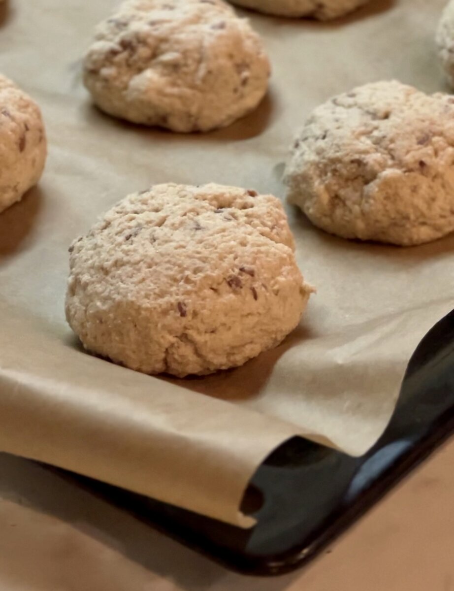 Готовка безглютеновых булочек