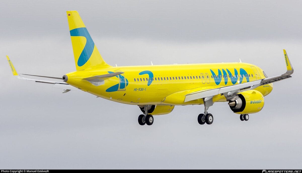 На момент остановки флот колумбийского подразделения состоял из 6 самолётов Airbus A320ceo и 10 единиц Airbus A320neo (один из них на фото), полёты перуанского выполнялись на единственном A320ceo