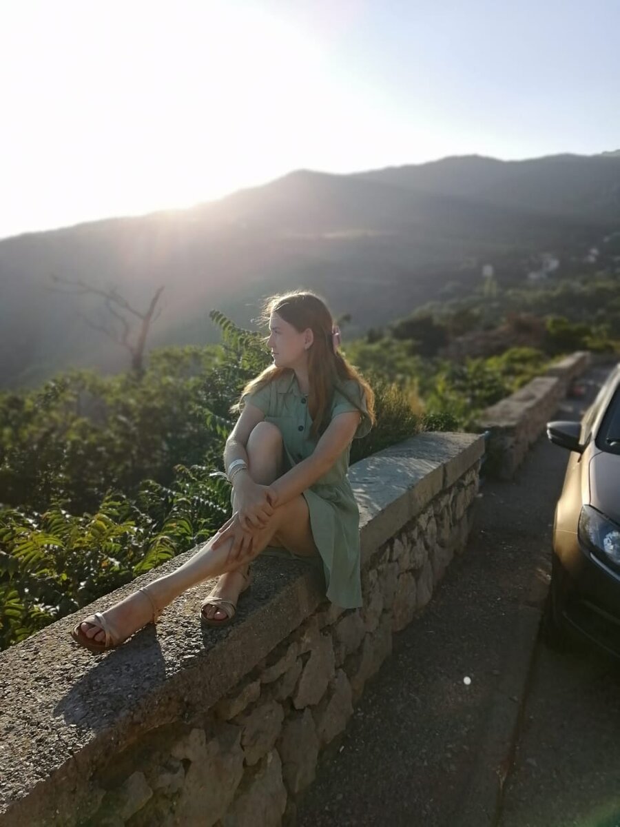 Где то по дороге между санаторием и горой Кошка.