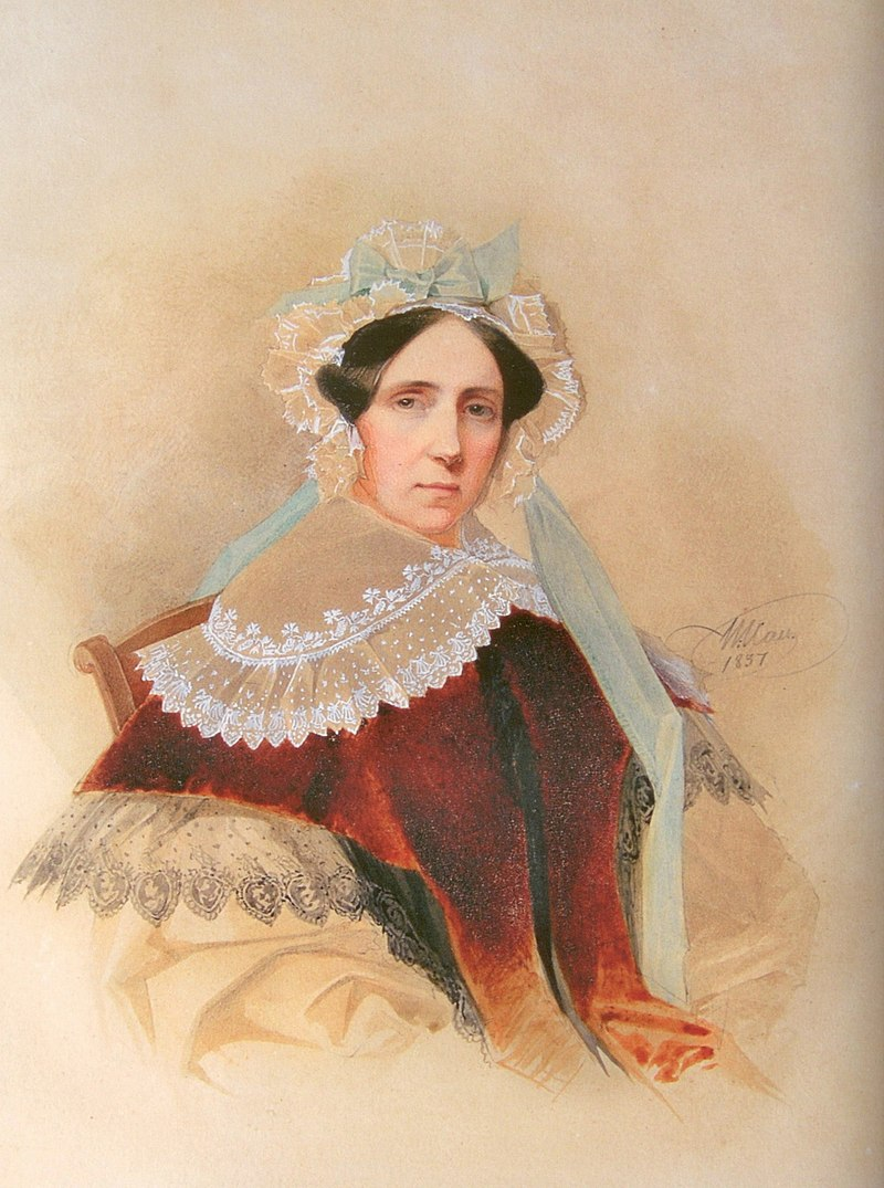 Юлия Федоровна Баранова, 1837 год