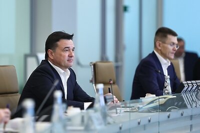    Совещание Губернатора Московской области Андрея Воробьева с руководящим составом правительства Московской области и главами городских округов © Пресс-служба Губернатора и Правительства Московской области