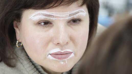 Идеальный вид бровей и губ🔥 Пудровое напыление💋 Длительный результат на ...