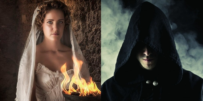 Жрица и черный маг