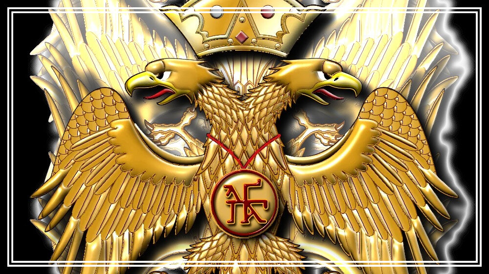 Двуглавый орел Византии. Яндекс картинки