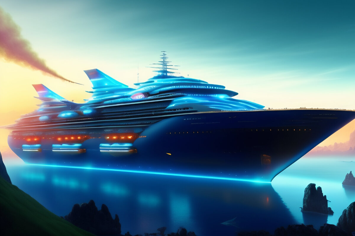 Лайнер будущего на Пандоре