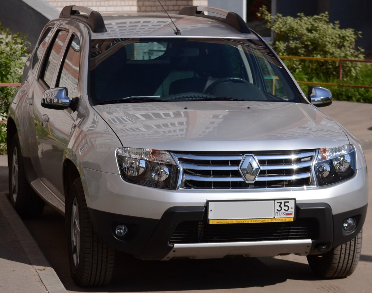 Накладки боковые на двери для Renault Duster (Рено Дастер)