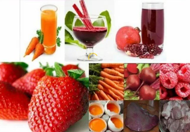 продукты улучшающие состояние крови