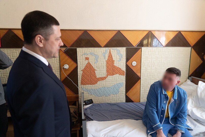 Выборг 442 госпиталь филиал. Госпиталь Псков. Губернатор Псковской.