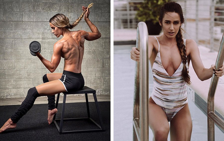 Фитнес модели Valentina Lequeux
