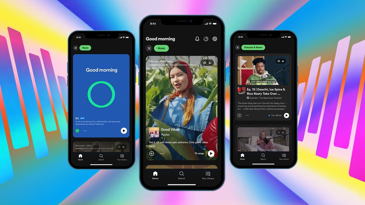 Spotify обновили дизайн главного экрана и добавили новые функции |  Apple-Droid.com | Дзен