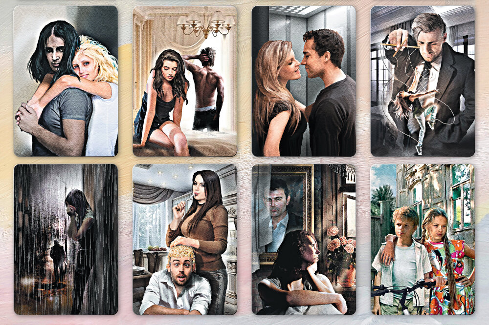 Карты из колоды "Любовь", автор Ирина Федорова