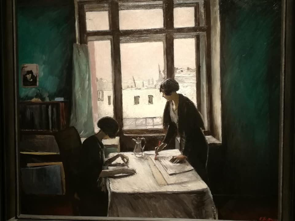 Вузовки. 1933 год. Государственная Третьяковская галерея. Самая известная картина художника. 