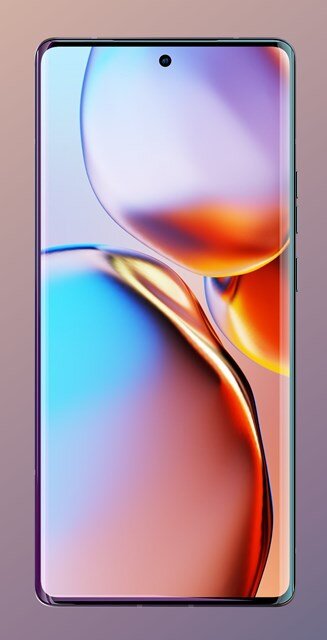 Смартфон с лицевой стороны