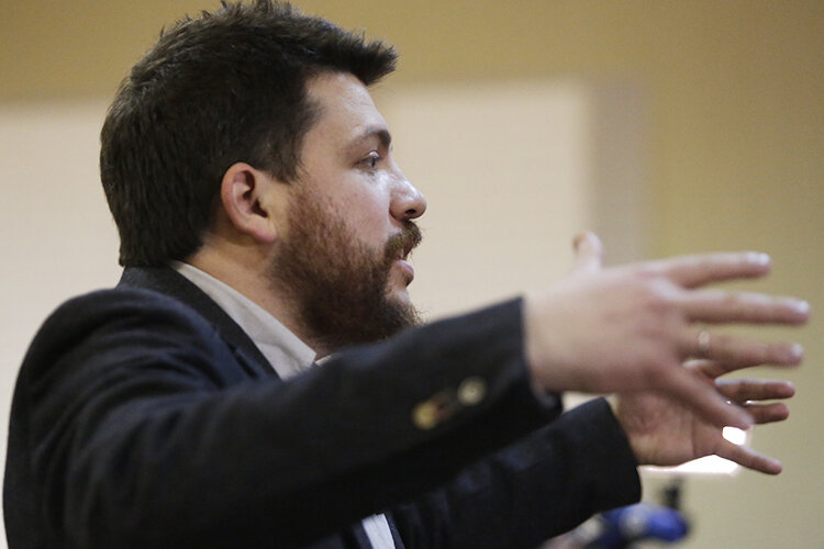    Накануне Леонид Волков** был вынужден оправдываться за письма, которые он подписывал в поддержку снятия санкций Евросоюза по отношению к Михаилу Фридману и другим основным акционерам «Альфа-групп» Фото: Nikolay Titov/Global Look Press / www.globallookpress.com