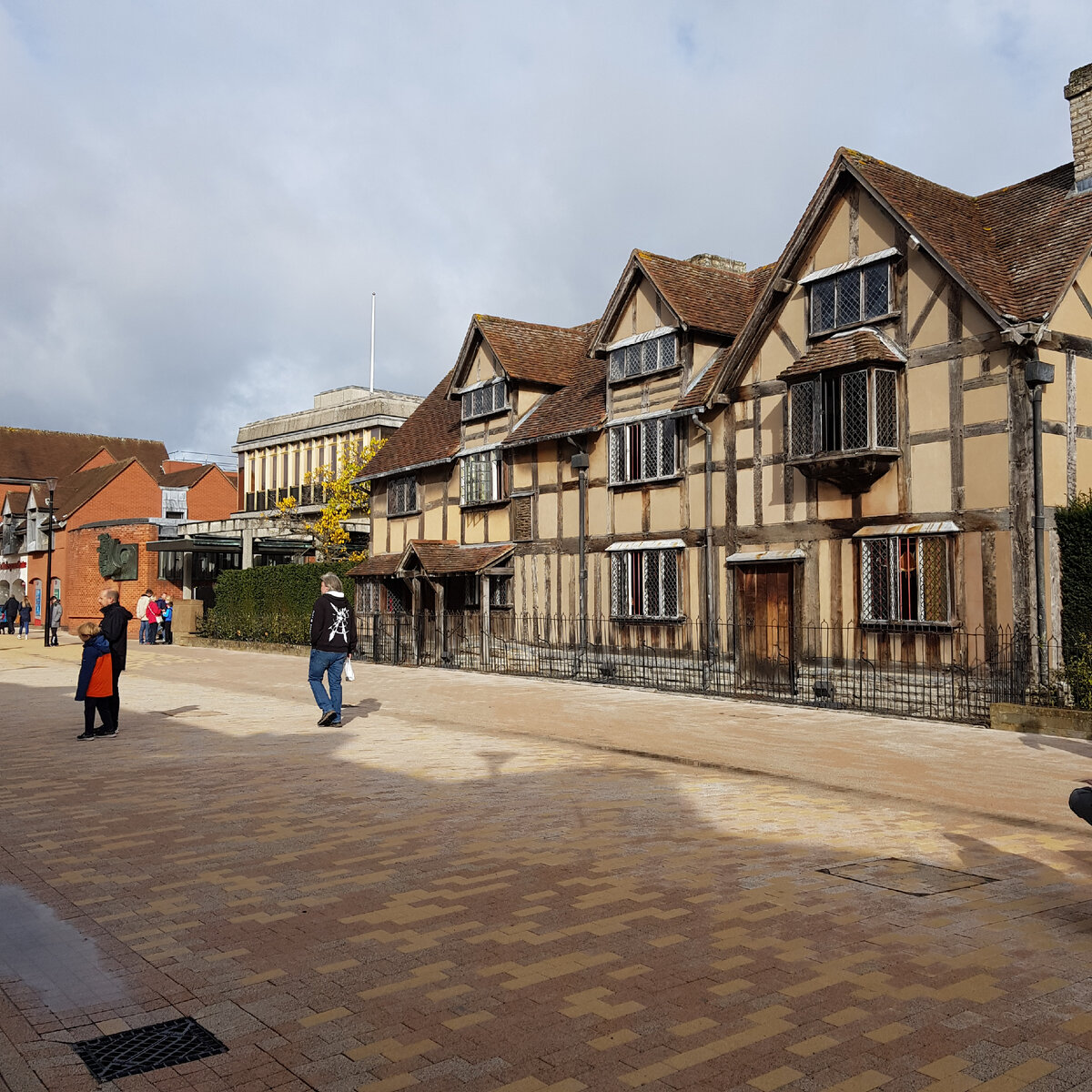 Дом Шекспира. Стратфорд-на-Эйвоне. Уорикшир. Котсволдс, Англия, Великобритания