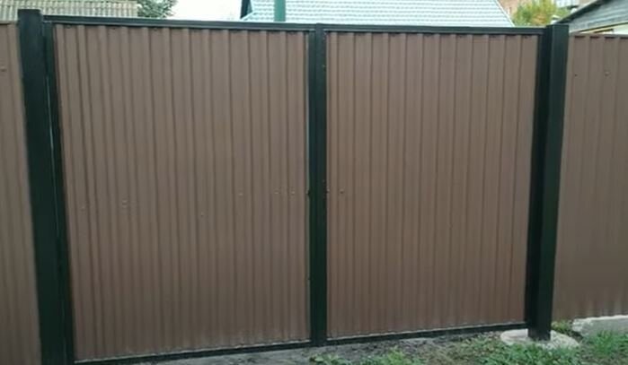 ворота распашные